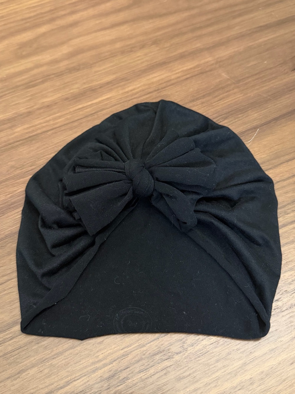 Bunny Knot Turban - Black - Medium